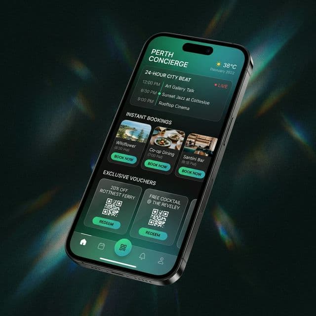 Guide Guru progressive web app on smartphone